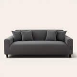 Sofa Cover – Corduroy – Charcoal Gray