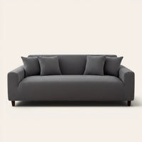 Sofa Cover – Corduroy – Charcoal Gray