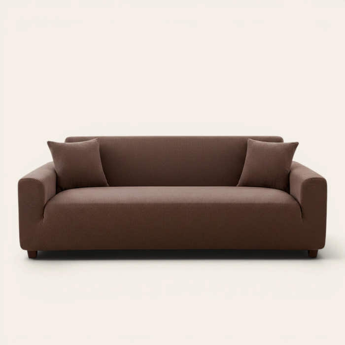 Sofa Cover – Corduroy – Cocoa Brown