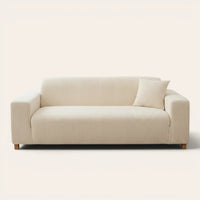 Sofa Cover – Corduroy – Cream Whisper