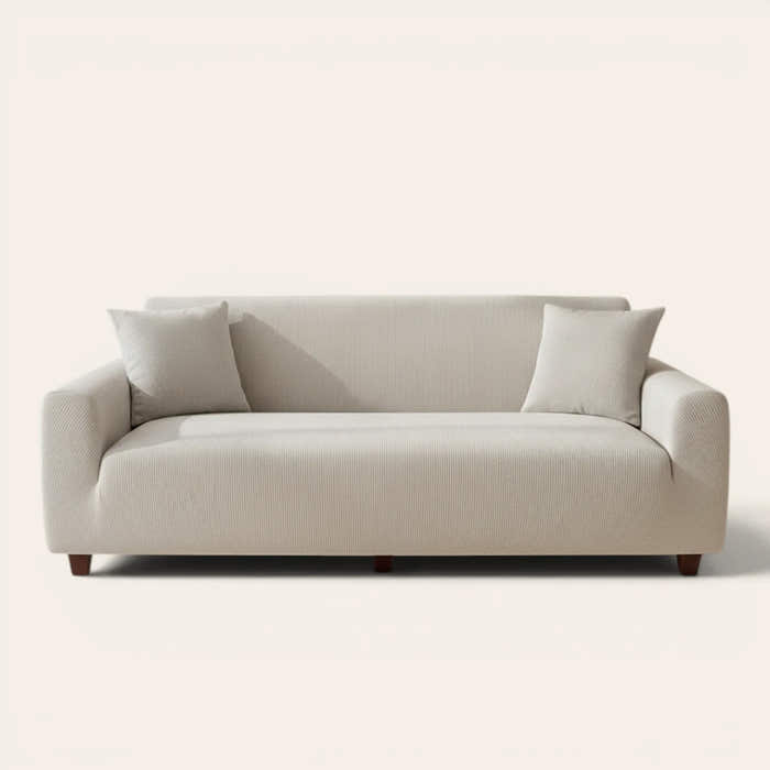 Sofa Cover – Corduroy – Mist Gray