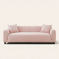 Sofa Cover – Ice Silk – Blush Petal