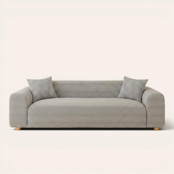 Sofa Cover – Ice Silk – Midnight Tide