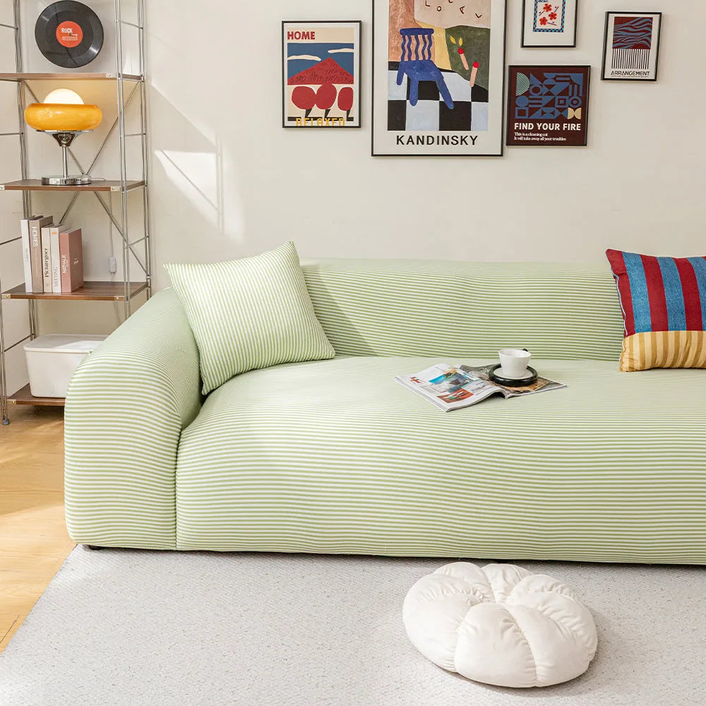 Sofa Cover – Ice Silk – Mint Breeze