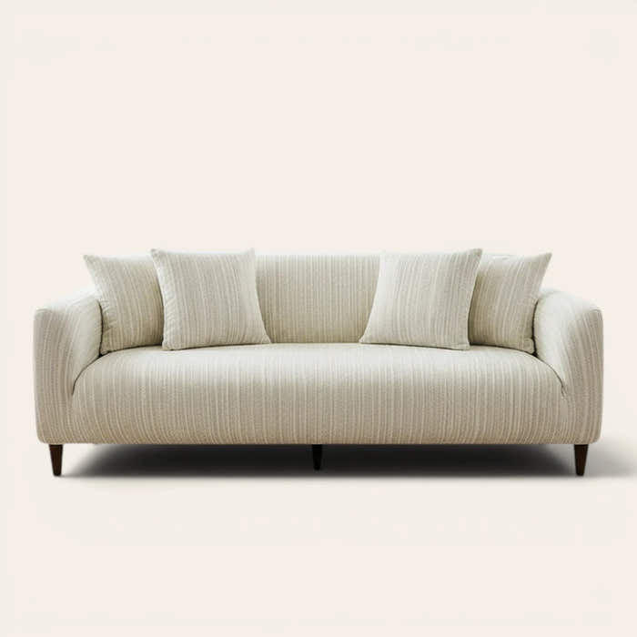 Sofa Cover – Jacquard – Cream Ivory