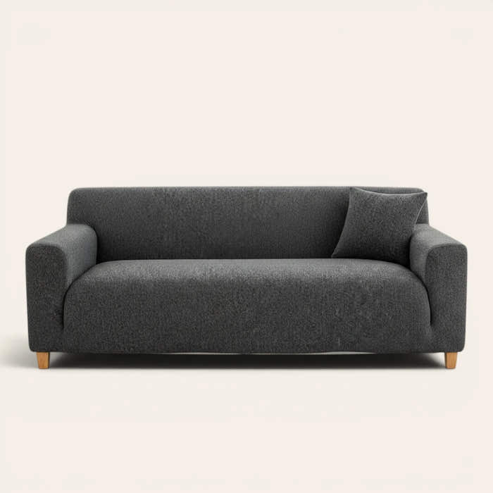Sofa Cover – Knit – Charcoal Shade