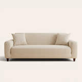 Sofa Cover – Knit – Cream Beige
