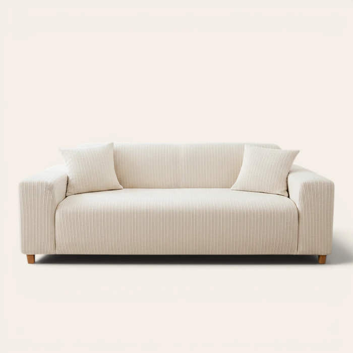 Sofa Cover – Knit – Cream Ivory