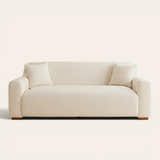 Sofa Cover – Knit – Cream Linen