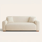 Sofa Cover – Knit – Cream Linen