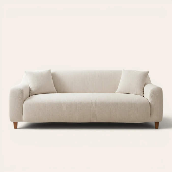 Sofa Cover – Knit – Ivory Sand
