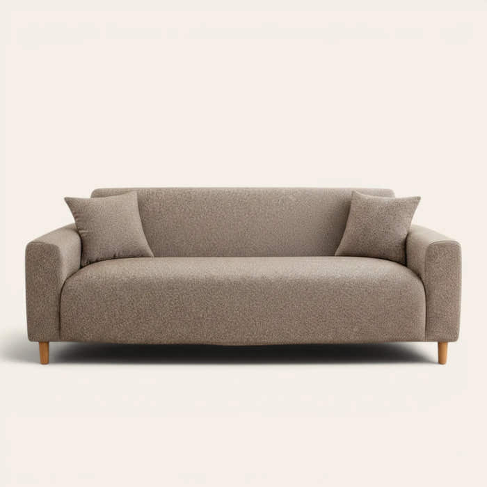 Sofa Cover – Knit – Warm Taupe