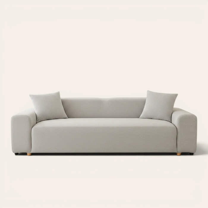 Sofa Cover – Smooth – Silver Mist