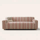 Sofa Cover – Striped – Crimson Stripe