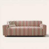 Sofa Cover – Striped – Crimson Stripe