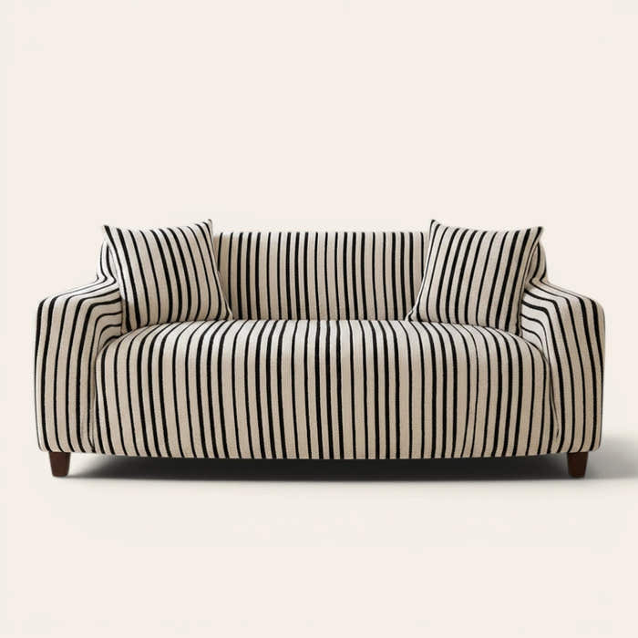 Sofa Cover – Striped – Midnight Stripe