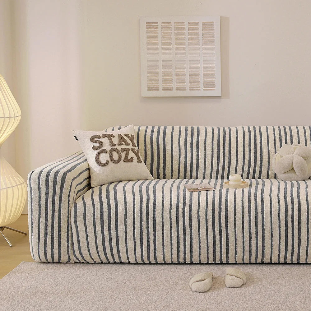 Sofa Cover – Striped – Ocean Stripe