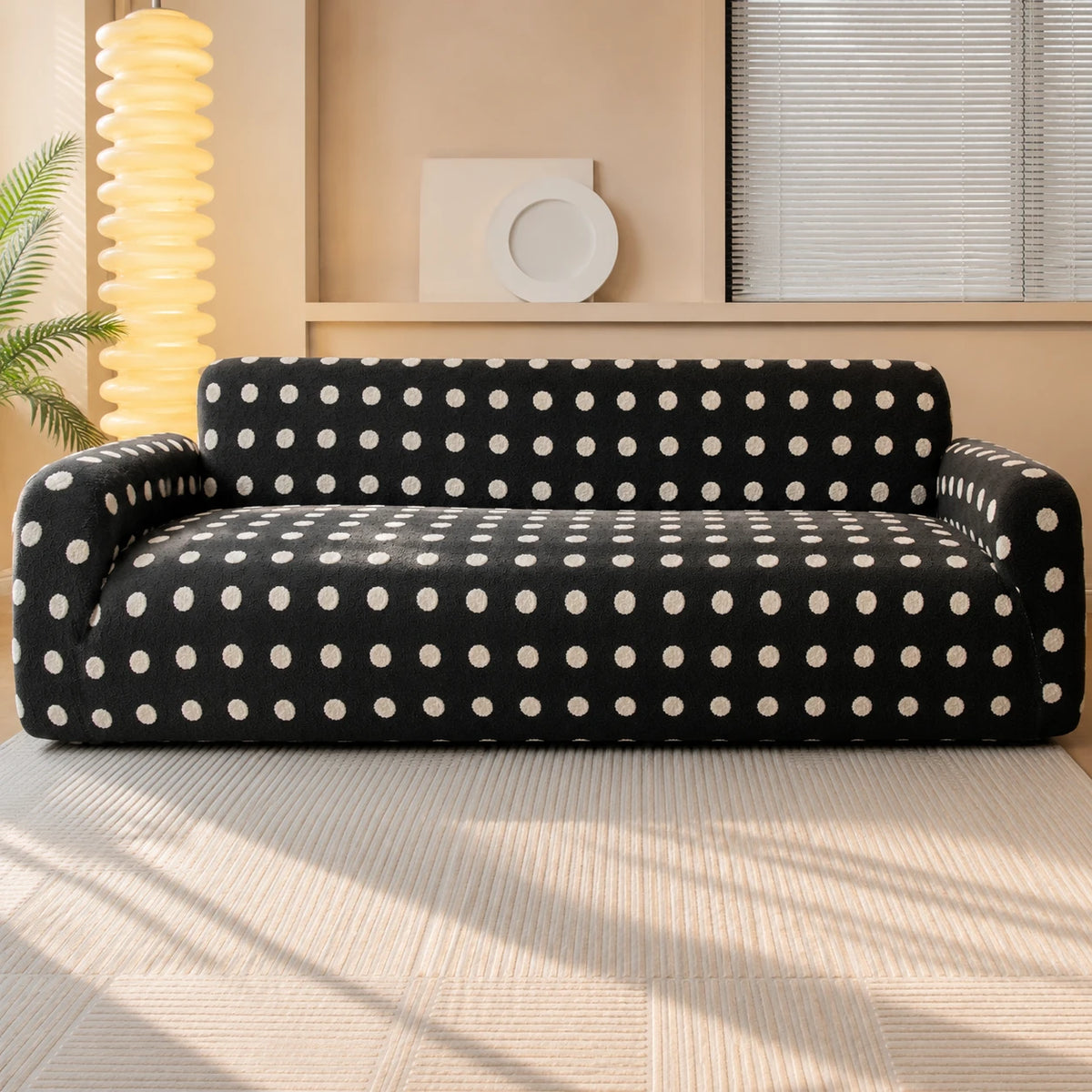 Sofa Cover – Teddy – Midnight Dot