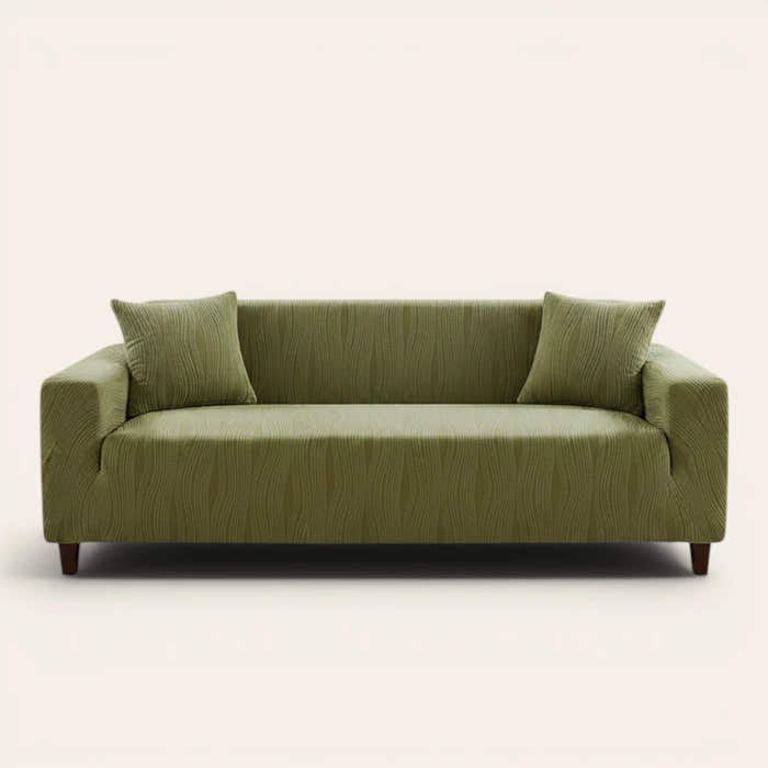 Sofa Cover – Velvet – Sage Green