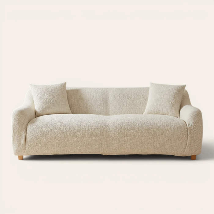 Sofa Cover – Woven – Ivory Cream