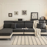 Sofa Cushion Cover – Knit – Charcoal Shade , photo 1