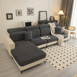 Sofa Cushion Cover – Knit – Charcoal Shade , photo 3