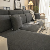 Sofa Cushion Cover – Knit – Charcoal Shade , photo 4