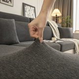 Sofa Cushion Cover – Knit – Charcoal Shade , photo 5