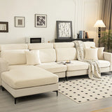 Sofa Cushion Cover – Knit – Cream Linen , photo 2