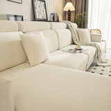 Sofa Cushion Cover – Knit – Cream Linen , photo 5