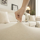 Sofa Cushion Cover – Knit – Cream Linen , photo 6
