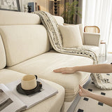 Sofa Cushion Cover – Knit – Cream Linen , photo 7