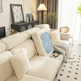 Sofa Cushion Cover – Knit – Cream Linen , photo 8