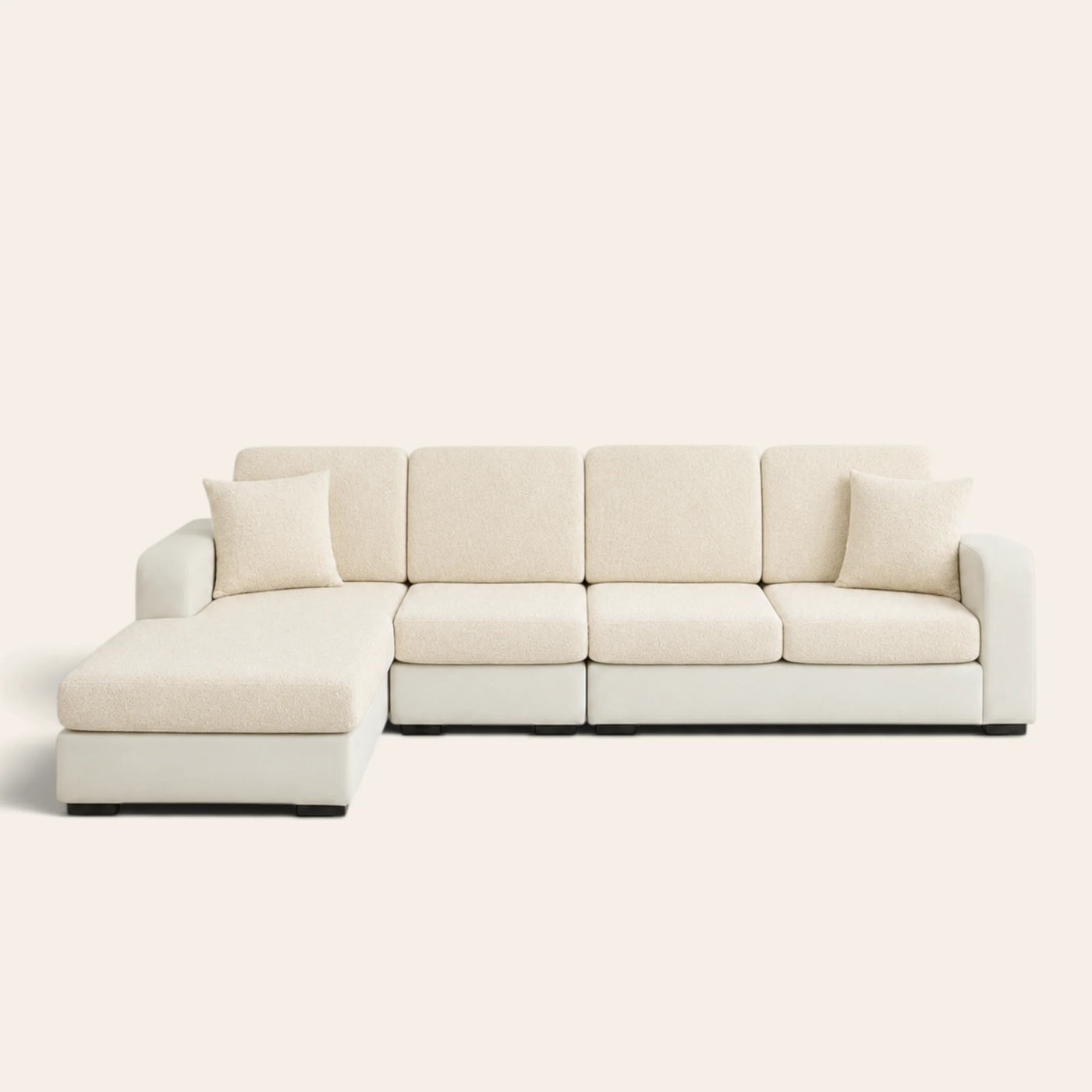 Cushion by cushion.