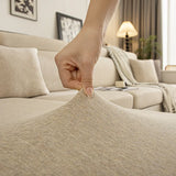 Sofa Cushion Cover – Knit – Sand Beige , photo 2