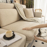 Sofa Cushion Cover – Knit – Sand Beige , photo 3