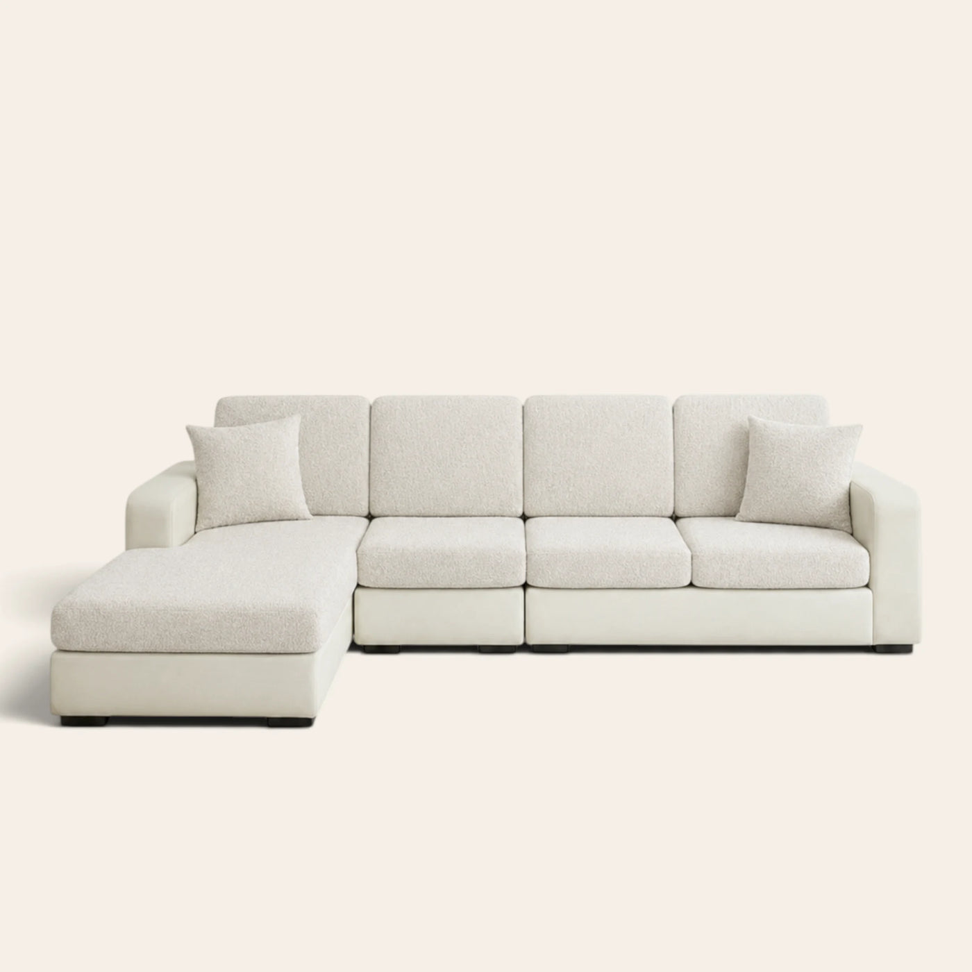 Cushion by cushion.