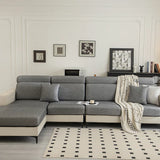 Sofa Cushion Cover – Knit – Stone Grey , photo 1