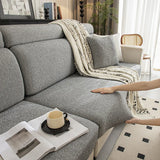 Sofa Cushion Cover – Knit – Stone Grey , photo 6