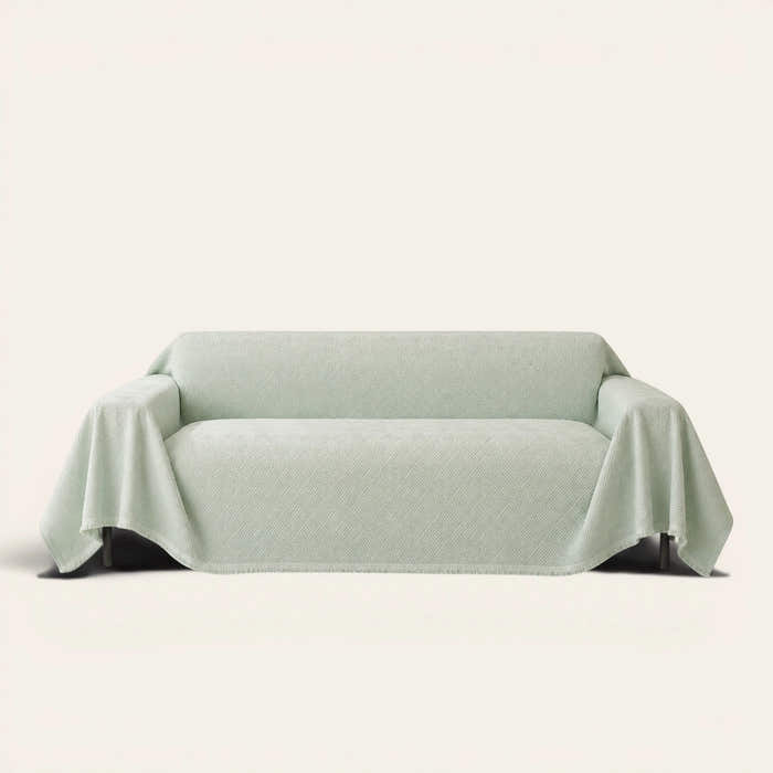 Sofa Throw – Artisan Cooling – Mint Veil