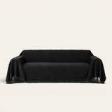 Sofa Throw – Classic Striped – Ebony Elegance