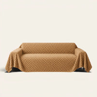 Sofa Throw – Cozy Chic – Honeycomb Beige