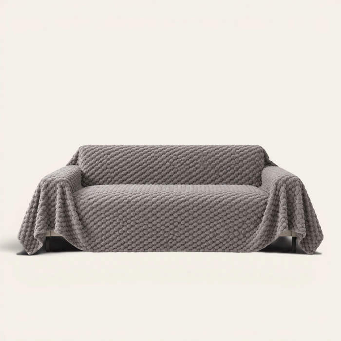 Sofa Throw – Cozy Chic – Slate Gray