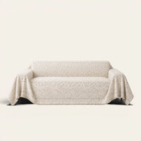 Sofa Throw – Luxe Heritage – Oat Ivory