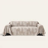 Sofa Throw – Modern Washed – Latte Beige